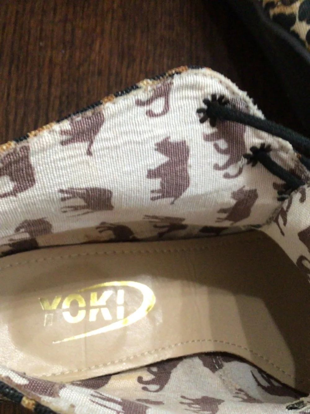 Yoki Animal print ankle boots. Size 7. Gently worn.